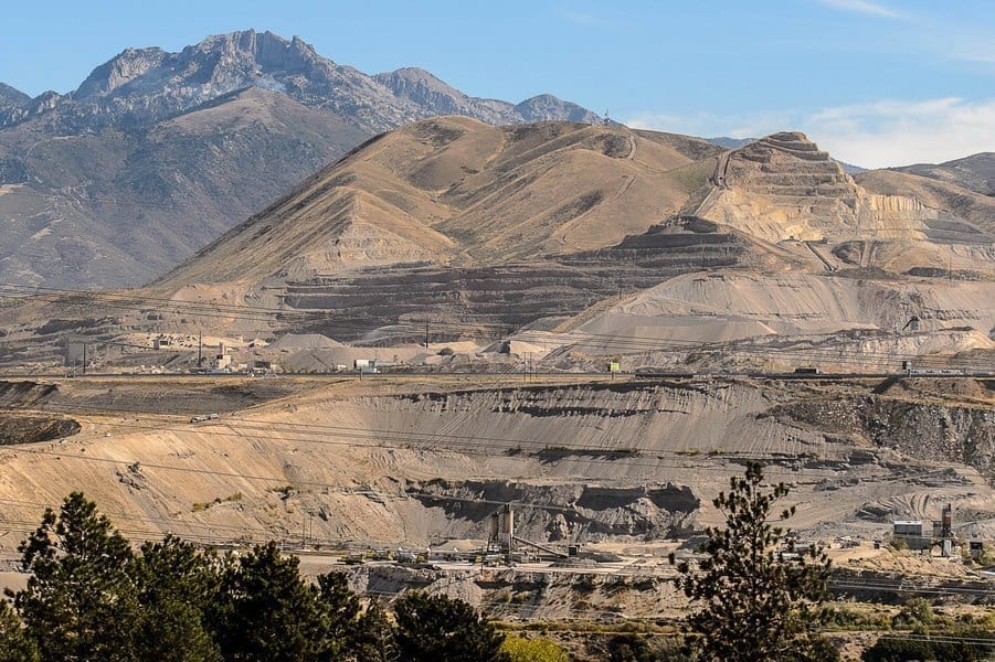  Photo: Geneva Rock’s operations at Point of the Mountain, straddling Utah and Salt Lake Counties (occupied territory of the Ute, Shoshone, Paiute, & Goshute peoples) Source: Trent Nelson | Tribune file photo 